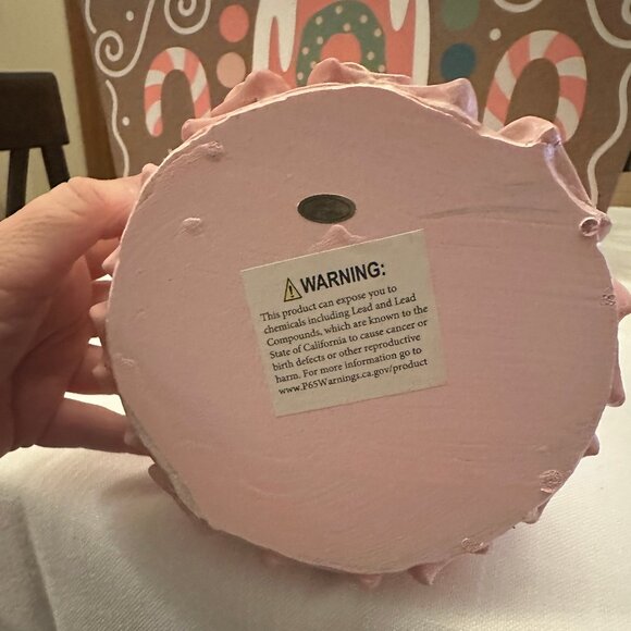 TIKTOK VIRAL Pink Bow Christmas Tree Gold Bow Topper Cupcakes & Cashmere 16” - Picture 9 of 9